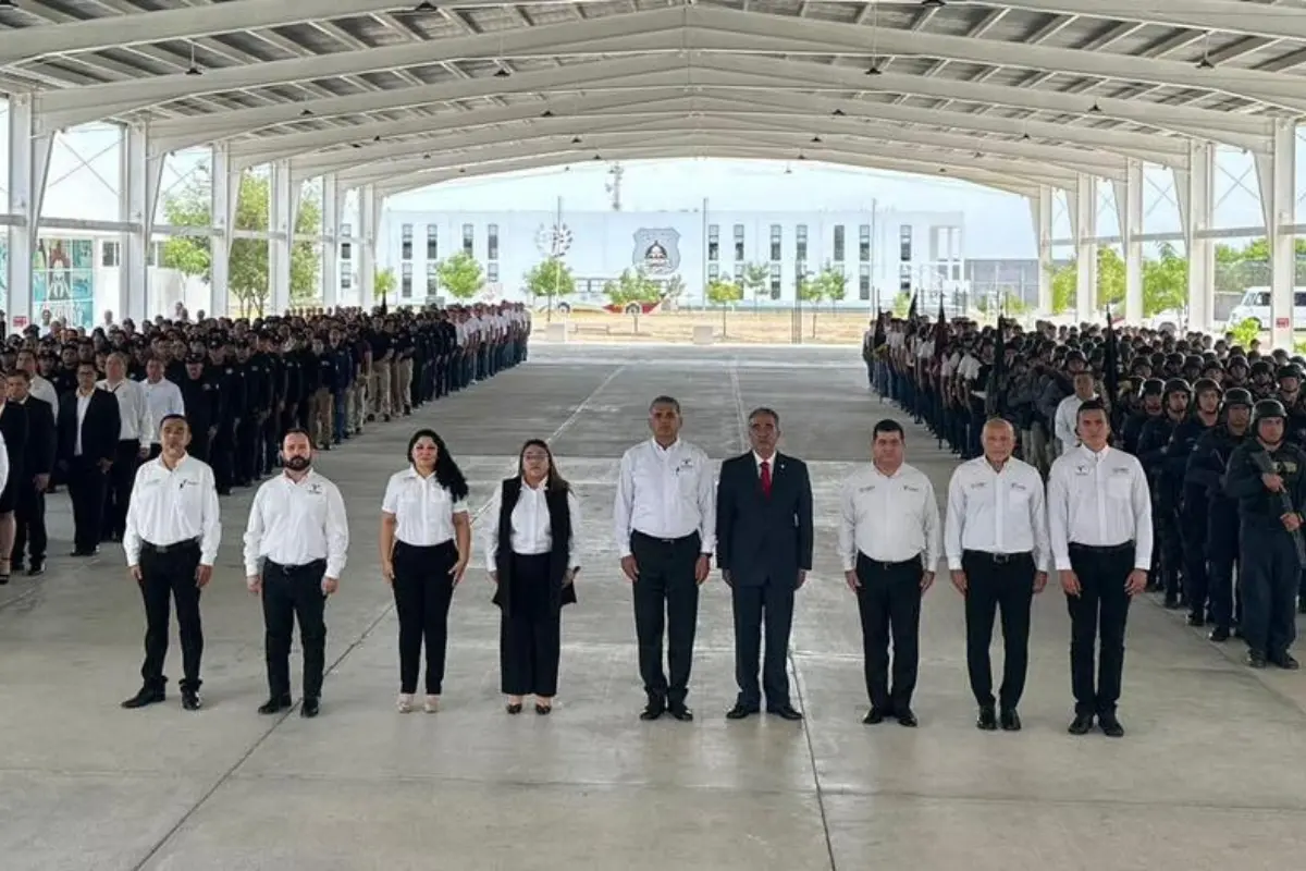 El gobernador Américo Villarreal Anaya designó al doctor Jorge Lumbreras Castro como nuevo rector de la Universidad de Seguridad y Justicia de Tamaulipas (USJT). Foto: Universidad de Seguridad y Justicia de Tamaulipas