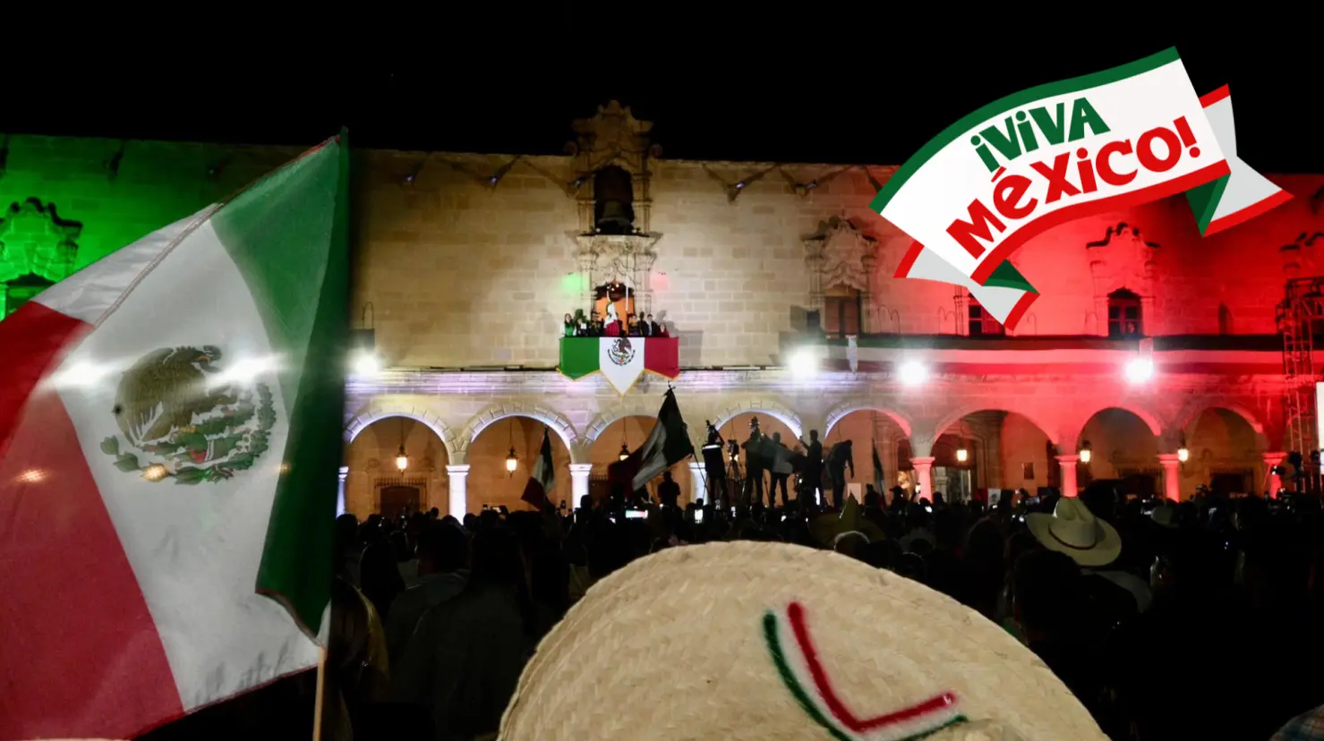 En este lugar cada año se celebra el grito de independencia en Durango. Foto: Especial.