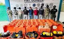 Arrestan en Tabasco a piratas que asaltaron plataforma petrolera de Pemex en Campeche