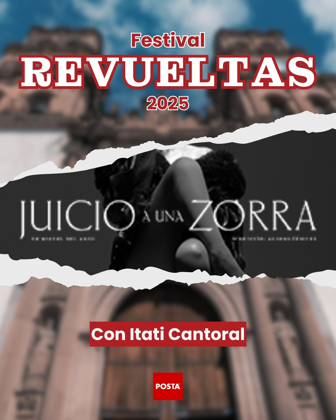 Itatí Cantoral llega a Durango con 'Juicio de una zorra' en el Revueltas 2025 Itatí Cantoral llega a Durango con 'Juicio de una zorra' en el Revueltas 2025