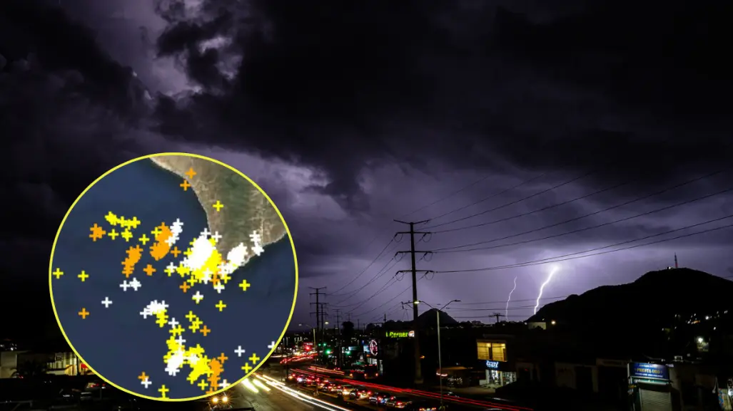 ¿Qué hacer durante una tormenta eléctrica en BCS? Esto recomienda Protección Civil