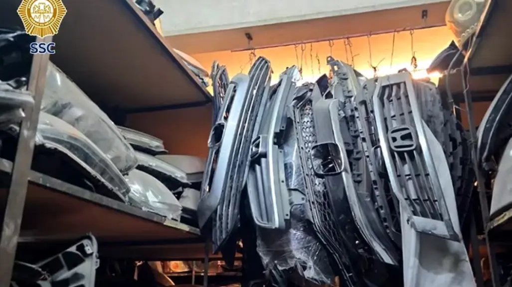Más de 11 mil robos de autopartes en CDMX: estas son las zonas más afectadas en 2025