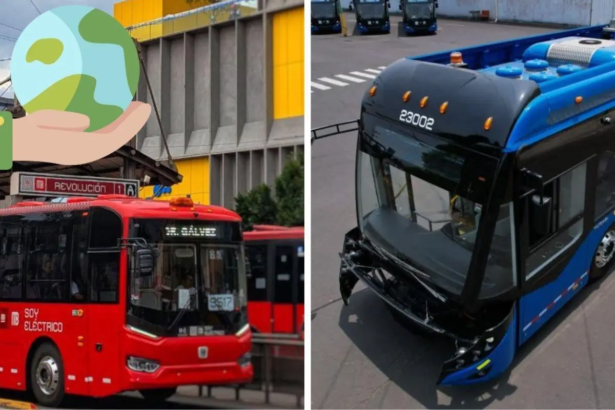 Transportes de CDMX . Foto: Gobierno CDMX l Canva