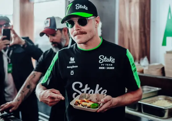 ¡En una banqueta! La vez que Valtteri Bottas, compañero de Checo Pérez en Cadillac, comió tacos en CDMX