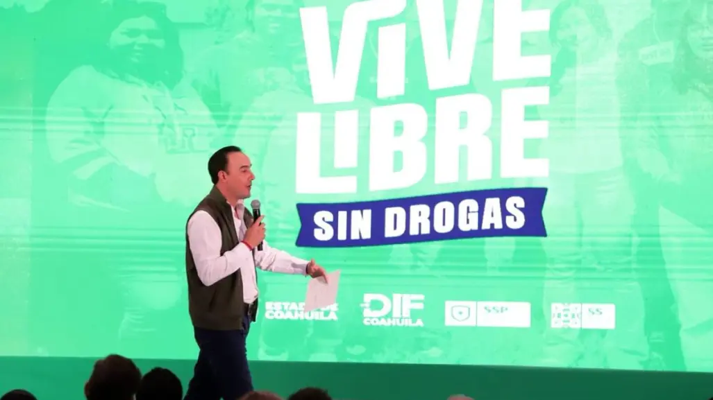 Vive libre, vive sin drogas en Coahuila: así funciona el programa integral contra las adicciones