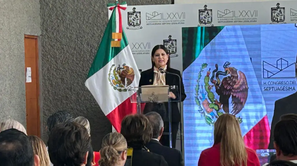 Paola Linares rinde su 1er Informe de actividades legislativas en el Congreso de Nuevo León