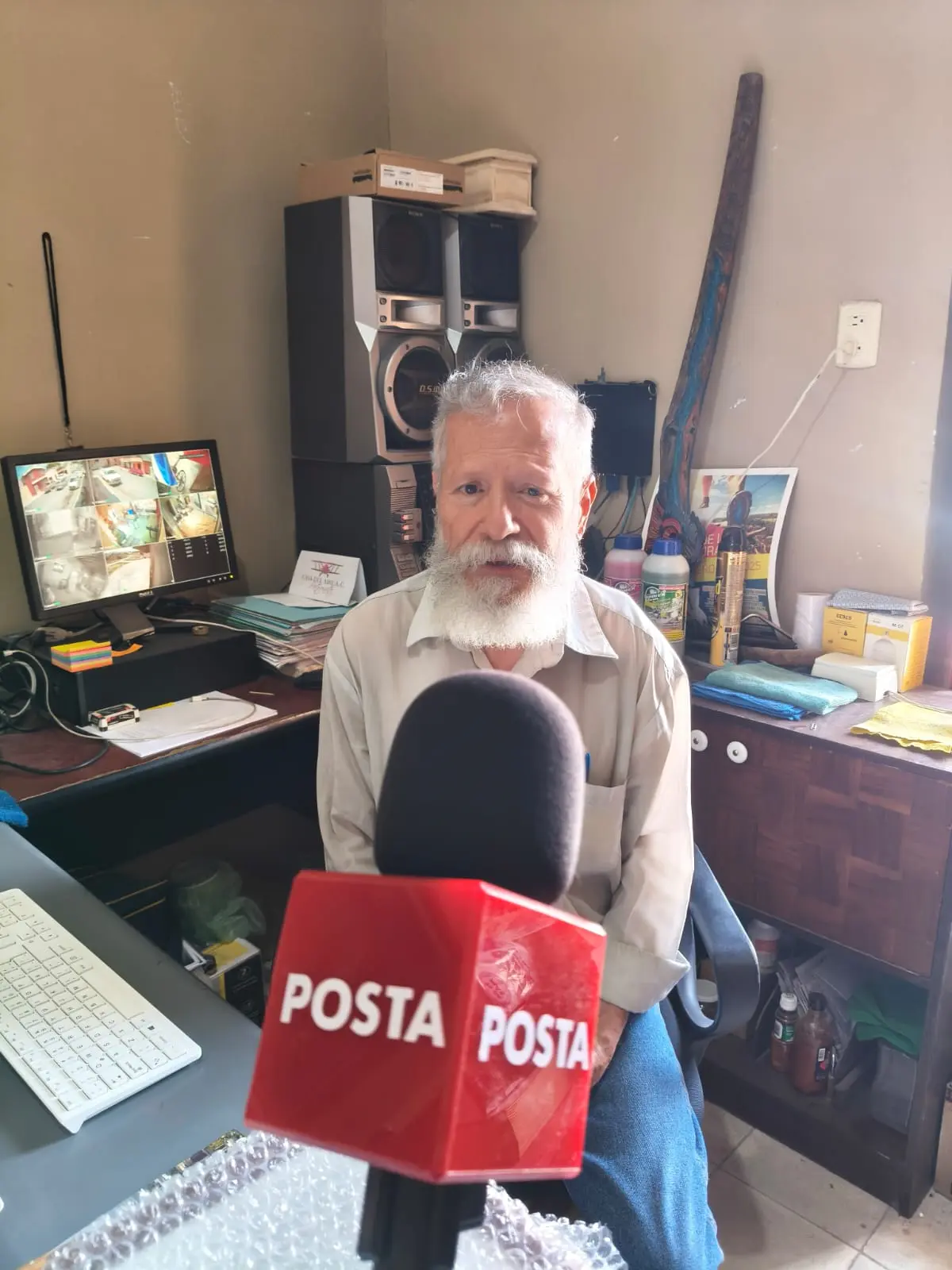 Hugo Amezcua, miembro de Casa del Aire en entrevista con POSTA Coahuila