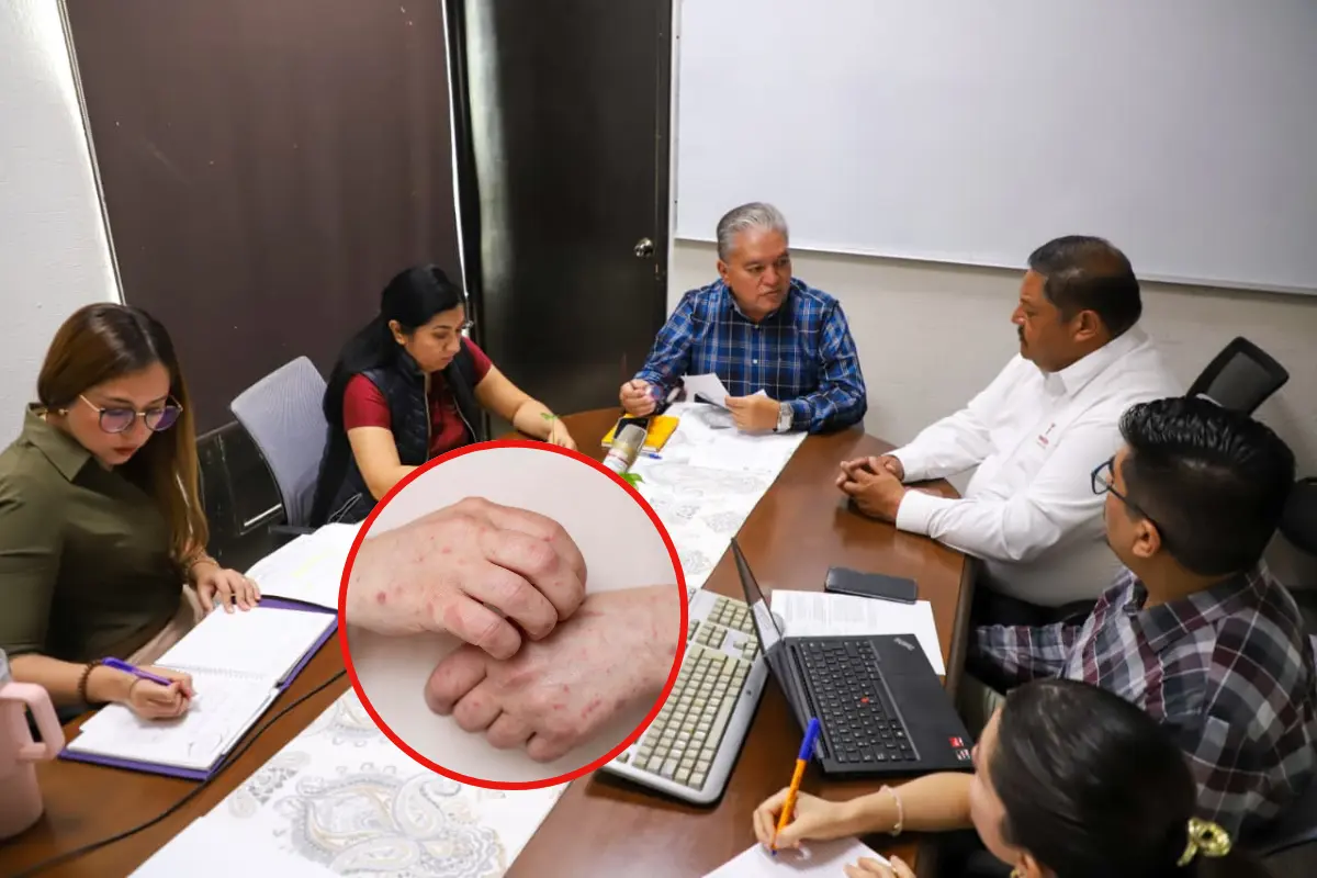 Equipo de trabajo para desarrollar el curso de capacitación contra dengue y sarampión | Foto: Daniel Espinoza