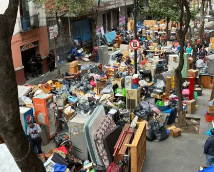 Desalojan en el Centro Histórico de CDMX a 200 personas de predio presuntamente invadido