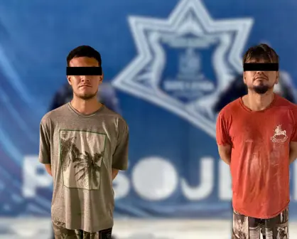 Detienen a dos hombres en Pesquería durante "Operativo Centinela" por allanamiento de morada