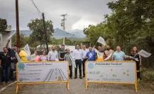 David de la Peña impulsa movilidad con obra de pavimentación en la comunidad El Álamo