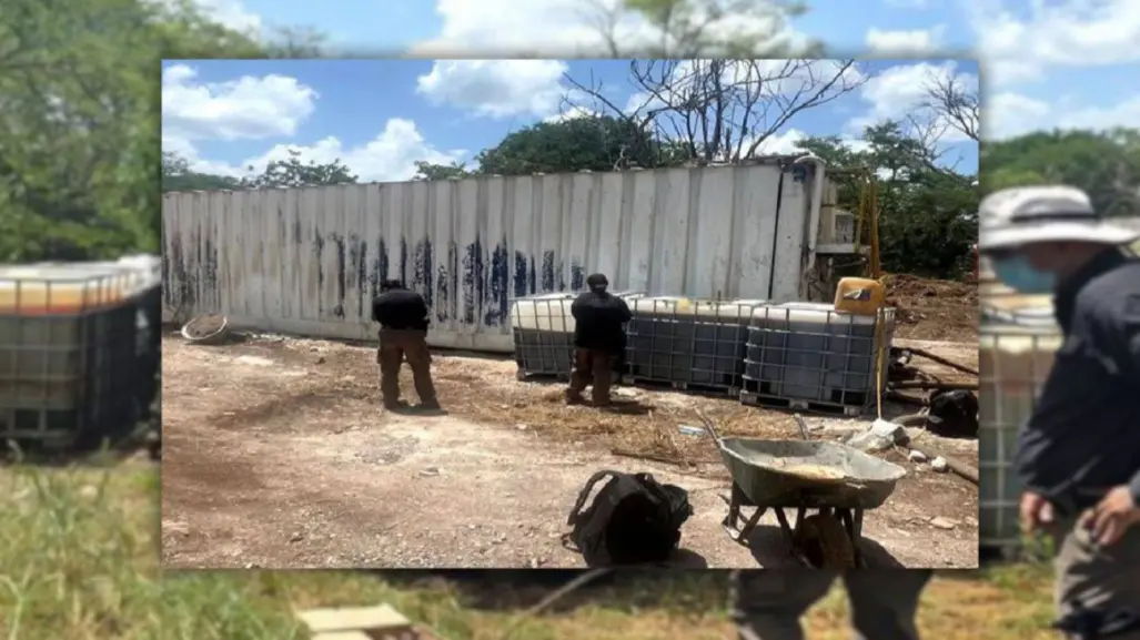 Duro golpe a huachicol en Yucatán: aseguran más de 110 mil litros de gasolina en Umán