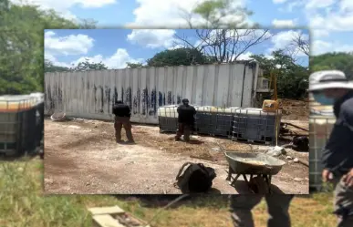Duro golpe a huachicol en Yucatán: aseguran más de 110 mil litros de gasolina en Umán