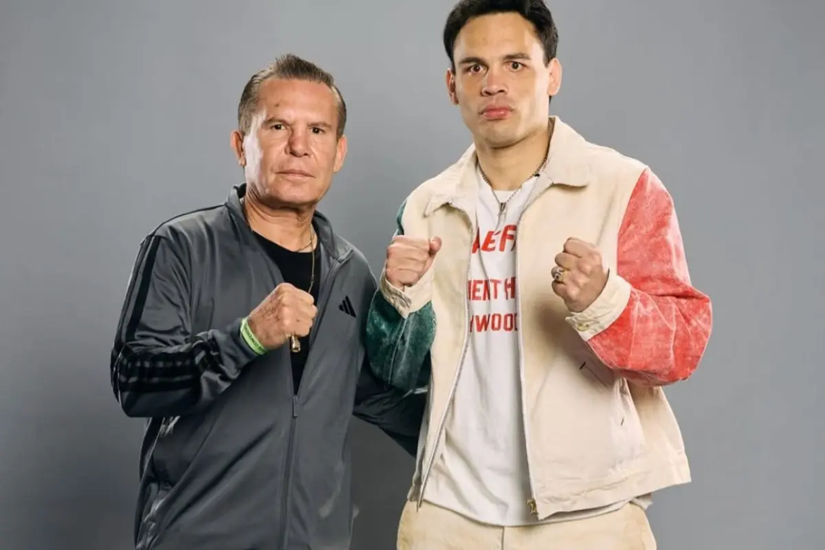 Julio César Chávez y Julio César Chávez Jr. Foto: Instagram @jcchavezjr