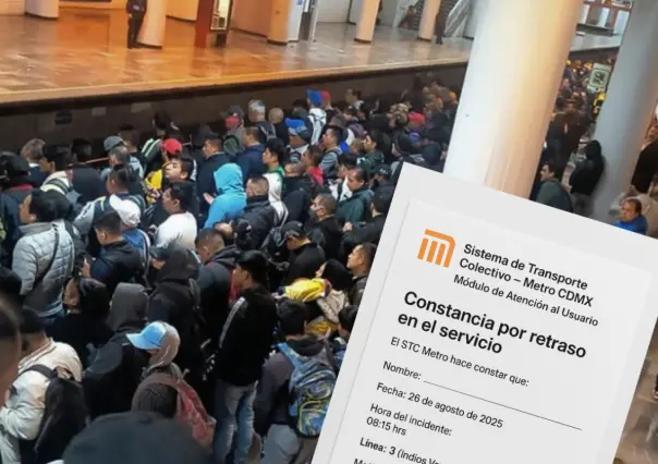 ¿Llegaste tarde por el Metro CDMX? Así puedes pedir un justificante de retraso para tu trabajo o escuela