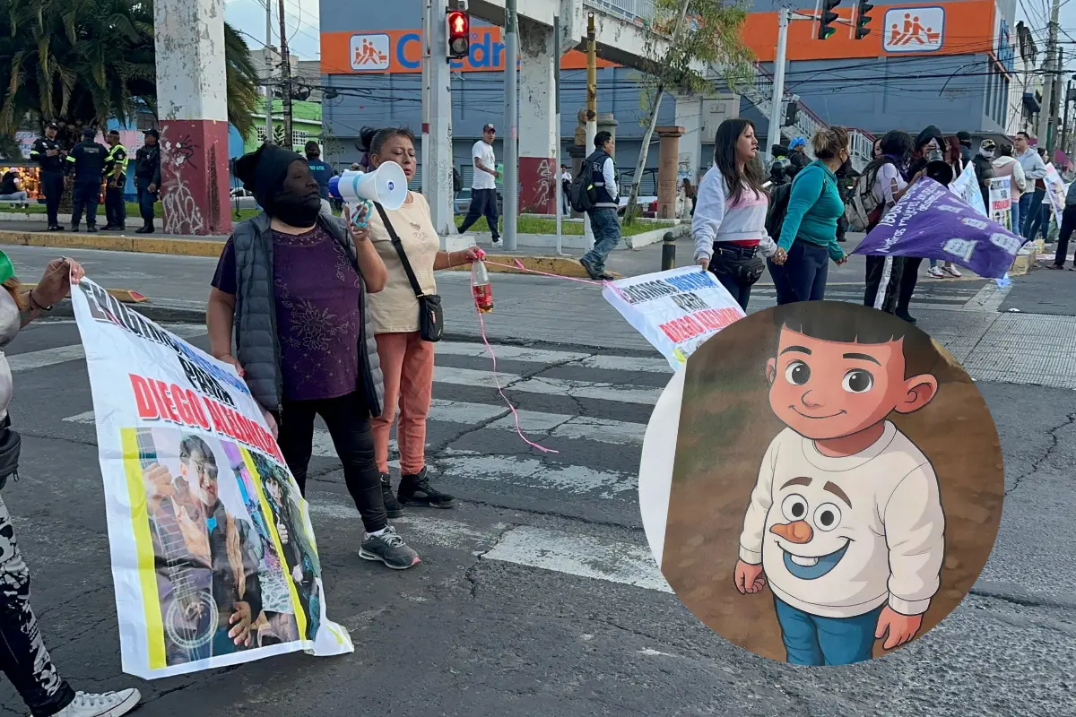 Marcha por omisiones en caso de Fernandito. Foto: Manuel López