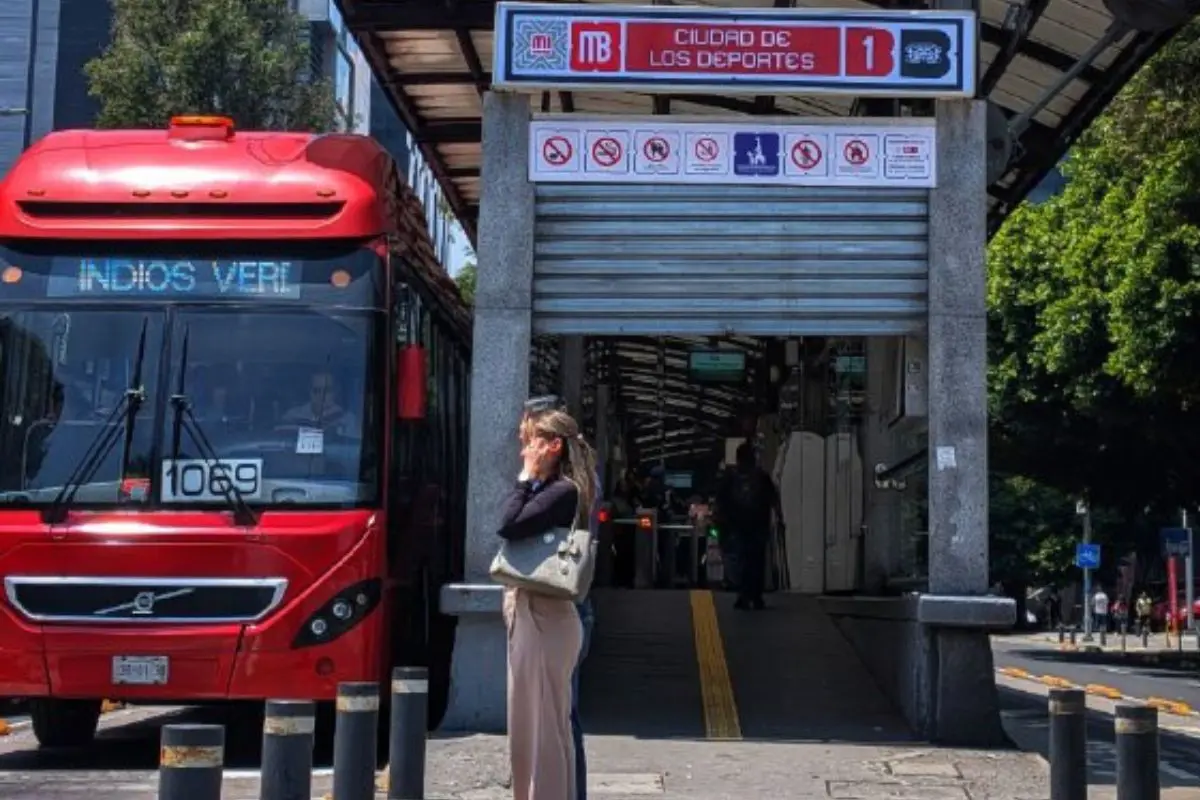 Metrobús CDMX.   Foto: x (@MetrobusCDMX)
