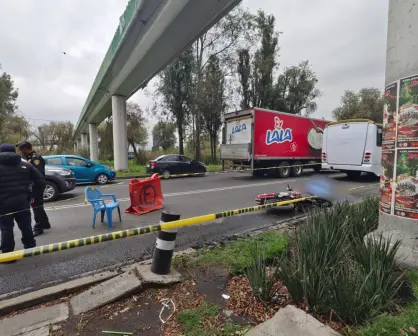 Trágico accidente en Xochimilco: motociclista pierde la vida tras derrapar y ser atropellado