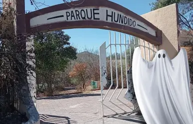 Parque hundido en Saltillo, del olvido al terror en la capital de Coahuila 