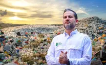 Raúl Lozano interviene ante mega tiradero clandestino en arroyo El Obispo