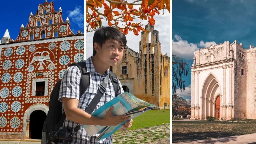 ¿Dónde empieza la ruta de los Conventos de Yucatán?