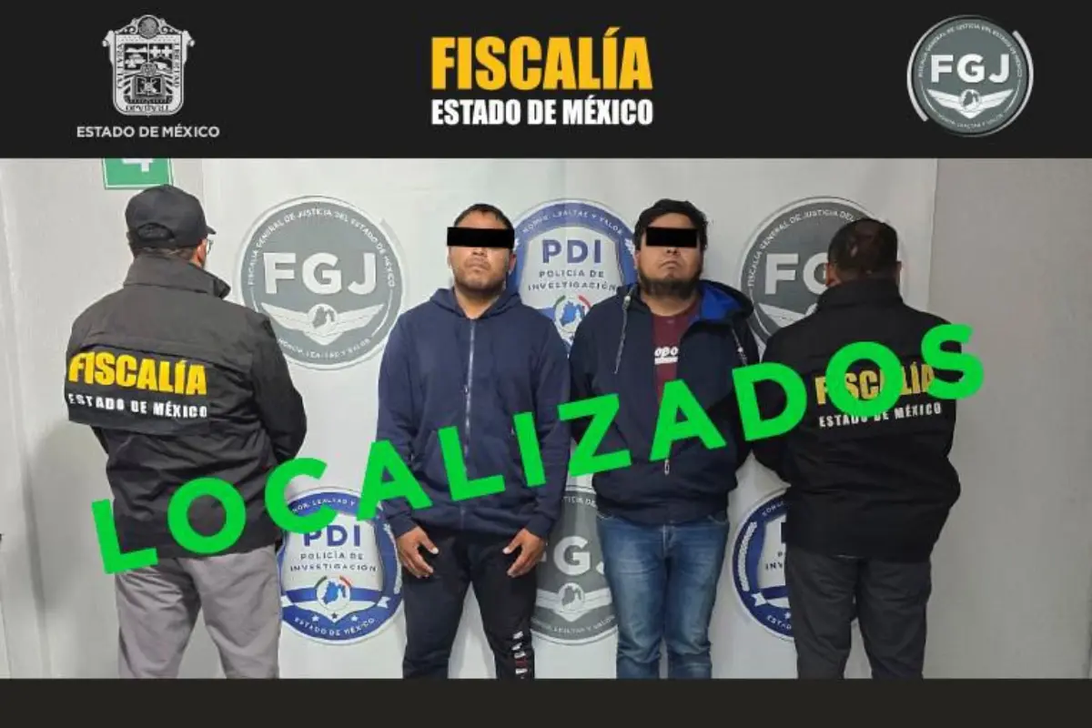 Transportistas presuntamente desaparecidos han sido liberados. Foto: X (@FiscaliaEdomex)