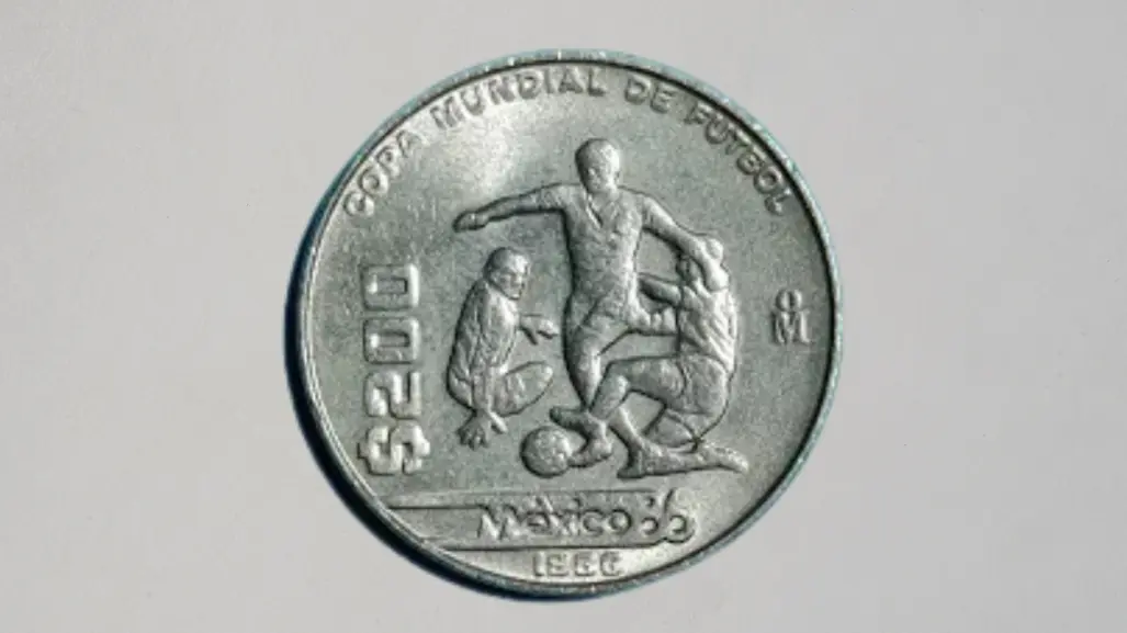 ¿Tienes la moneda del Mundial México 86? Esto es lo que vale en 2025