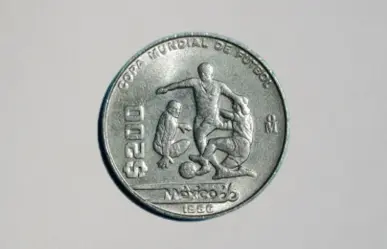 ¿Tienes la moneda del Mundial México 86? Esto es lo que vale en 2025