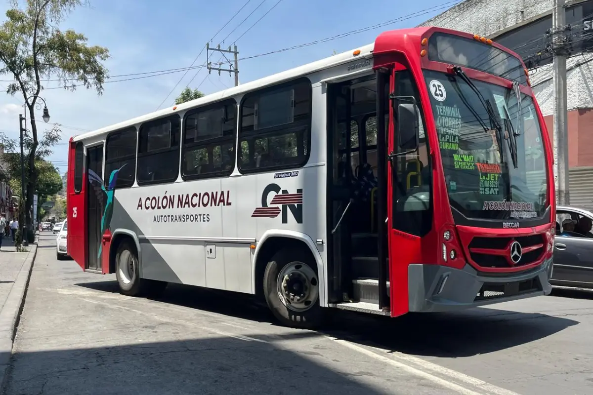 Transporte público del Edomex. Foto: Alberto Dzib