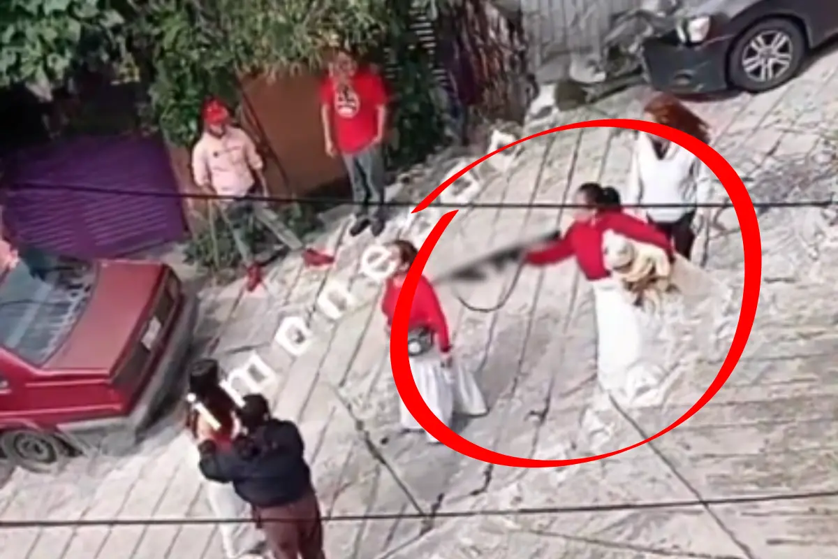 Violencia en Naucalpan, Edomex. Foto: X (@c4jimenez)