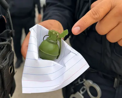 Encendedor en forma de granada provoca movilización policiaca en Villahermosa