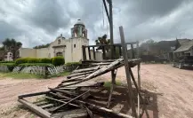 El emblemático set cinematográfico de Durango que se encuentra olvidado por las autoridades