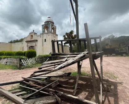 El emblemático set cinematográfico de Durango que se encuentra olvidado por las autoridades