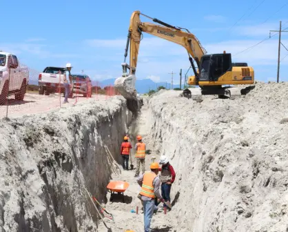 Firman de convenio para construcción de la segunda línea del acueducto Guadalupe Victoria en Tamaulipas