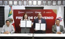 Andrés Mijes renueva convenio con el INAH para preservar la historia y cultura de Escobedo