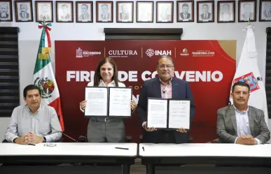 Andrés Mijes renueva convenio con el INAH para preservar la historia y cultura de Escobedo
