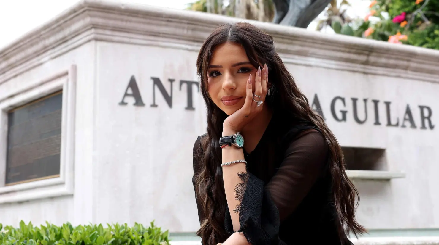 Ángela Aguilar será reconocida con el Premio La Musa en octubre próximo. Foto. Especial.