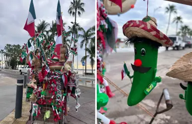 Banderas y adornos patrios ya se venden en las calles de La Paz: ¿qué se compran más?