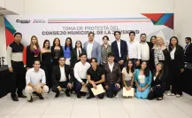 Javier Díaz toma protesta al Consejo Municipal de la Juventud en Saltillo