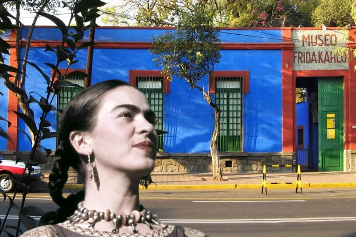Casa Museo Frida Kahlo. Foto: Google Maps @culturaltutor | Canva