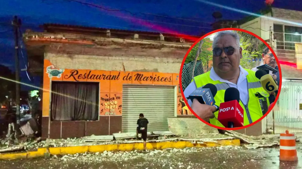 Investigan colapso de marquesina en Ciudad Madero y esta fue la razón