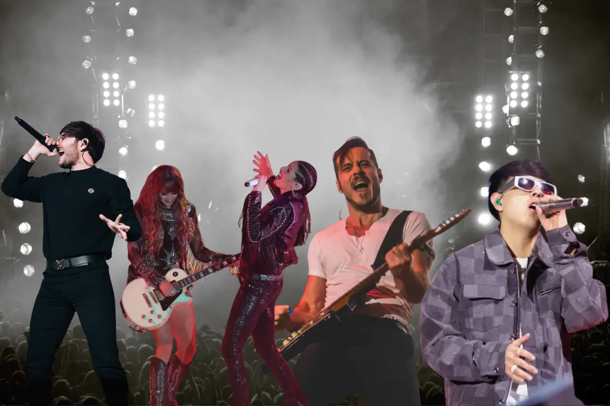 Algunos de los artistas que se presentarán lo que queda del 2025 en La Paz.