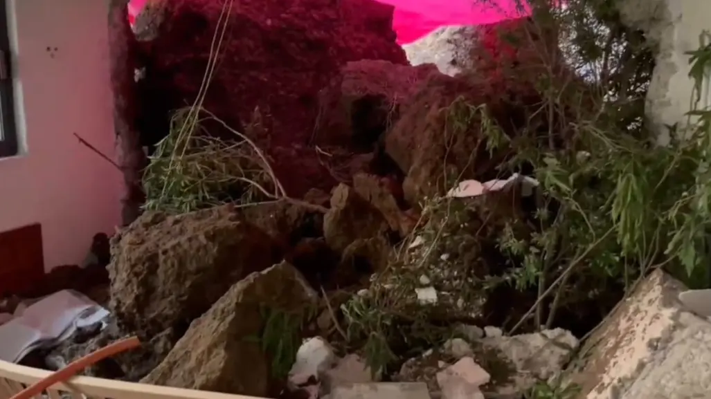 Deslave en Álvaro Obregón agrieta viviendas en Lomas de las Águilas; familias viven con miedo a desalojar