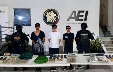 Detienen a tres hombres armados en la colonia Independencia