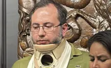 ¿Quién es Emiliano González, el asesor de Fernández Noroña que fue golpeado por Alito Moreno?