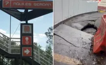 Este acceso de la estación Aquiles Serdán del Metro CDMX estará cerrado hasta nuevo aviso