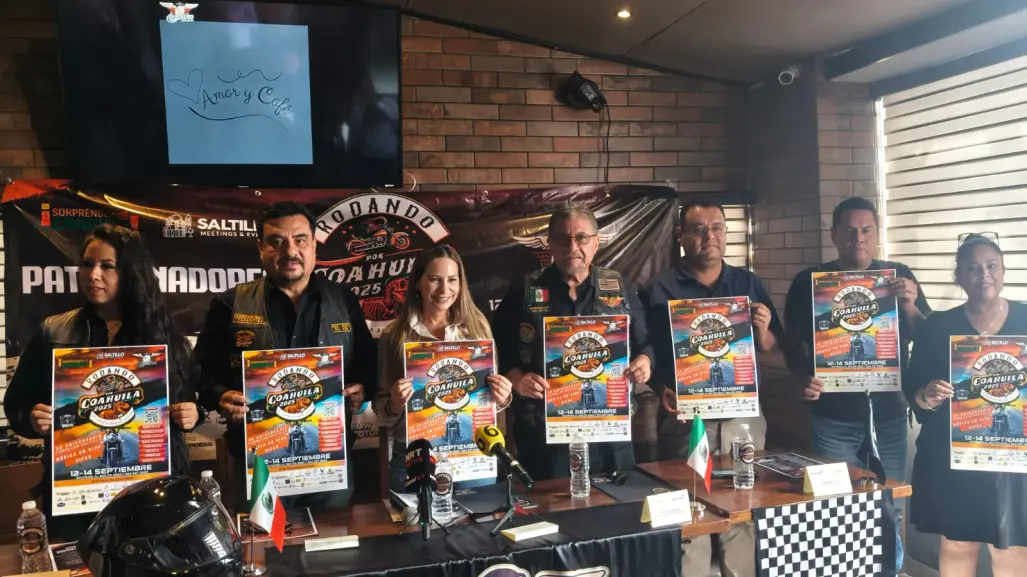 Rodada por Coahuila: Más de 300 motociclistas recorrerán el estado; así puedes participar