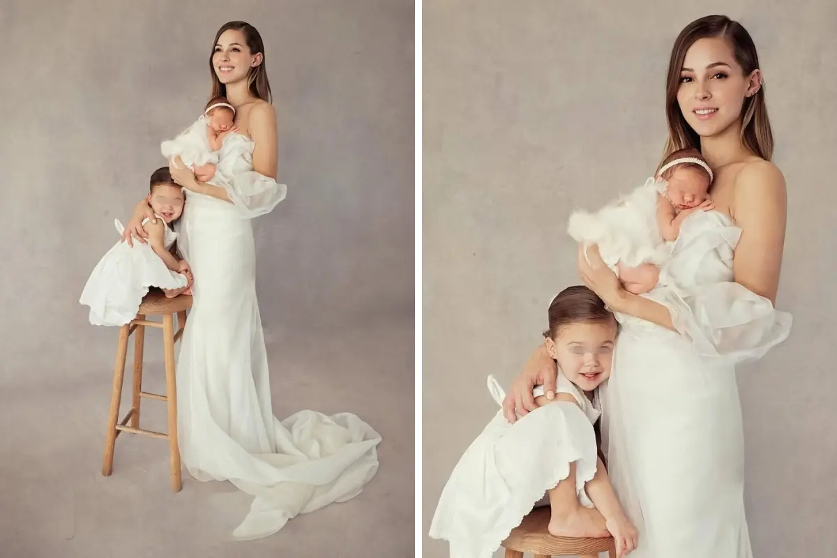 La titular de Amar a Nuevo León, Mariana Rodríguez y sus dos hijas. Foto: Instagram Mariana Rodríguez