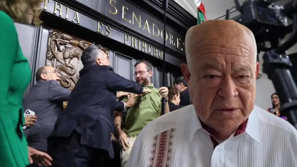 Gobernador de BCS reprueba violencia en el Senado y exige respeto institucional