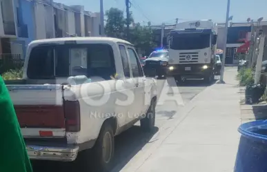 Hallan a bebé sin vida en camión recolector de basura en Escobedo